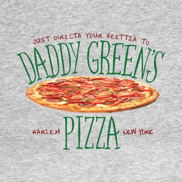 Daddy Green's Pizza by MindsparkCreative